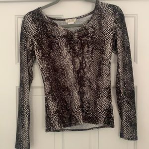 Women’s Snake Print Top